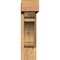 Ekena Millwork Olympic Block Smooth Bracket w/ Offset Brace, Western Red Cedar, 5 1/2"W x 20"D x 20"H BKT0604X20X20OLY05SWR - alternate 4